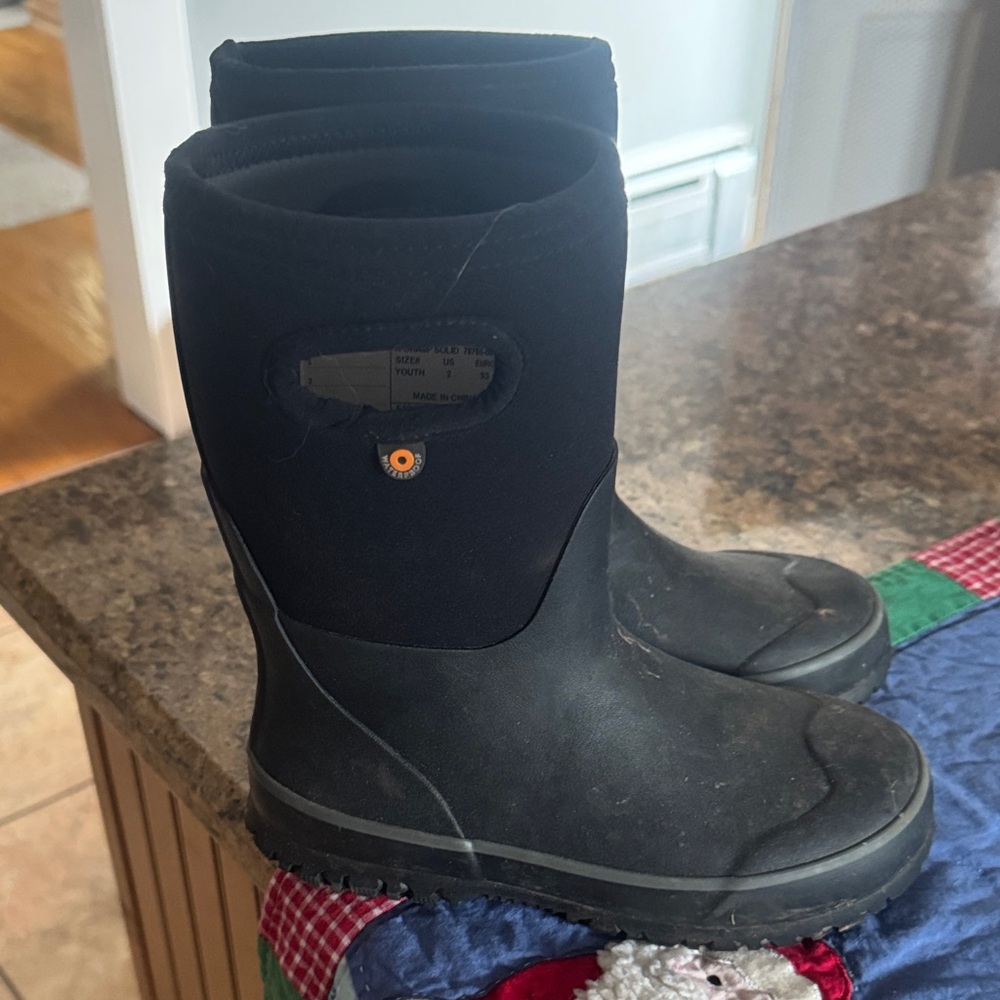 Black Waterproof Bogs